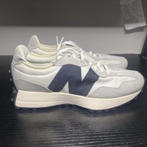 New Balance 327 Sea Salt White Black Athletic Shoes Women’s Size 7.5 WS327FE